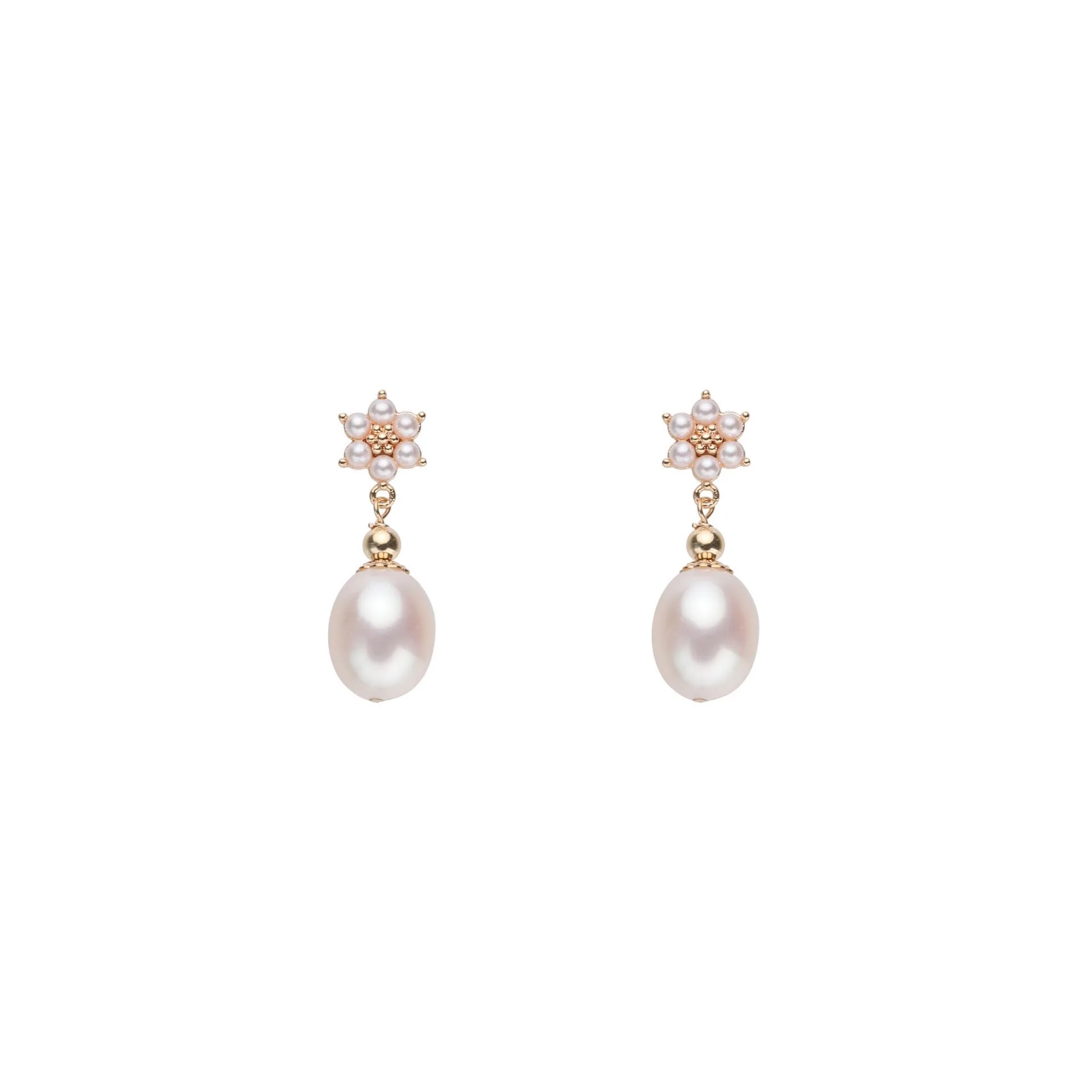 French Vintage Pearl Earrings Delicate Temperament Light Luxury Suitable For Women To Wear Jewelry Accessories