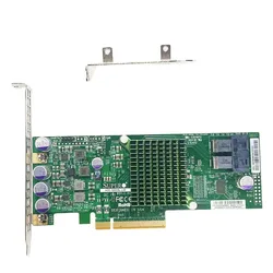 Supermicro AOC-S3008L-L8E LSI 9300-8i 12Gbps SAS HBA IT mode ZFS FreeNAS unRAID