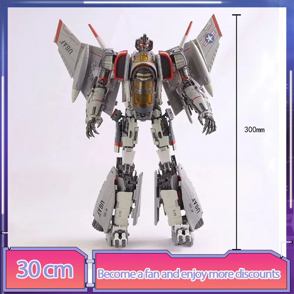 30cm Transformation Thunder Warrior Sx01 Sx-01 Blitzwing Masterpiece Movie Model Koss65 Action Figure Collection Kids Toy Gifts