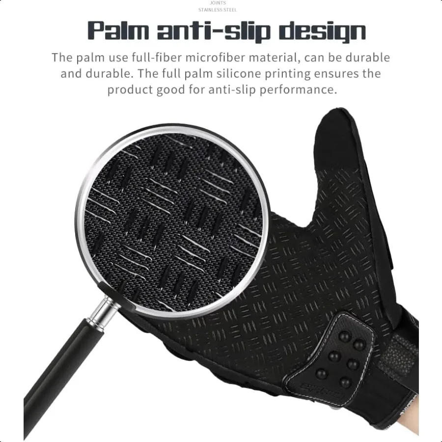 ถุงมือมอเตอร์ไซค์ ระบายอากาศ ป้องกันนิ้วมือเหล็ก รองรับหน้าจอสัมผัส สำหรับ BMX MX ATV MTB โมโตครอส ดิร์ทไบค์ แข่งรถ ดาวน์ฮิลล์ ถุงมือยุทธวิธี