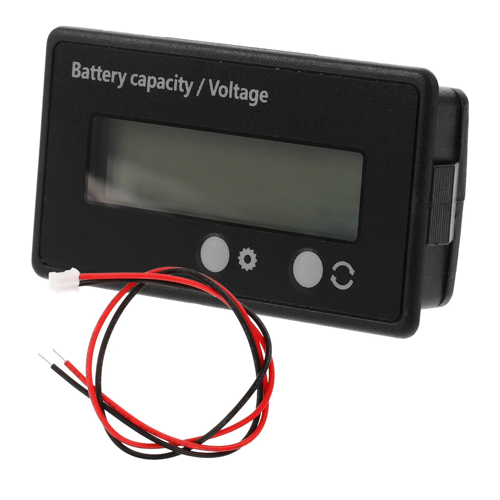 

12V Capacity Display Meter with High Precision LED Voltage Gauge for Car Golf Cart Marine Tester Monitor