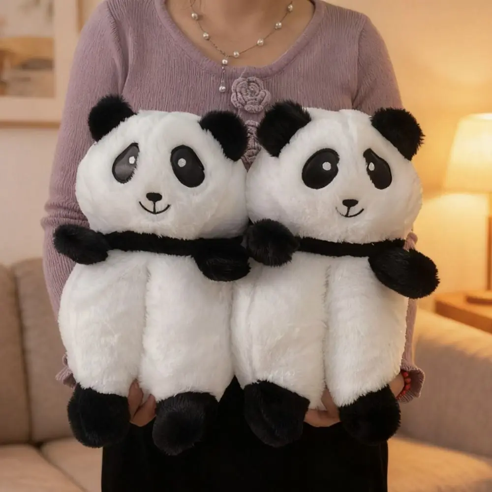 

Houseshoes Panda Capybara Plush Slippers Homewear Cartoon Penguin Furry Slippers Cute Anti-slip Winter Cotton Shoes Women Men