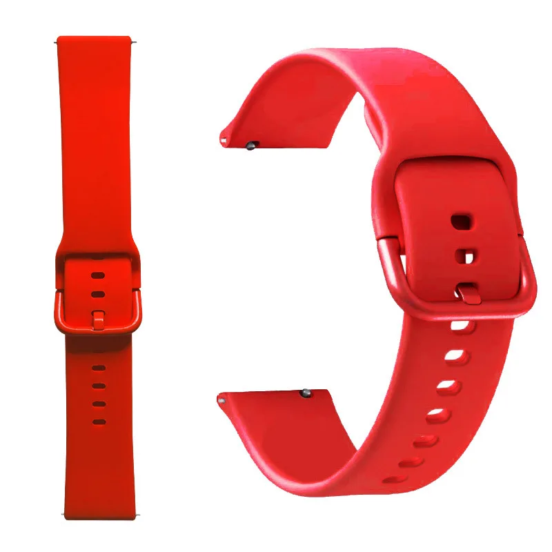 Colorful silicone 20mm smartwatch strap COLMI P28 Plus/V23 Pro/V23/Land 1 2S/M40/i20/P8 SE Bracelet wristband