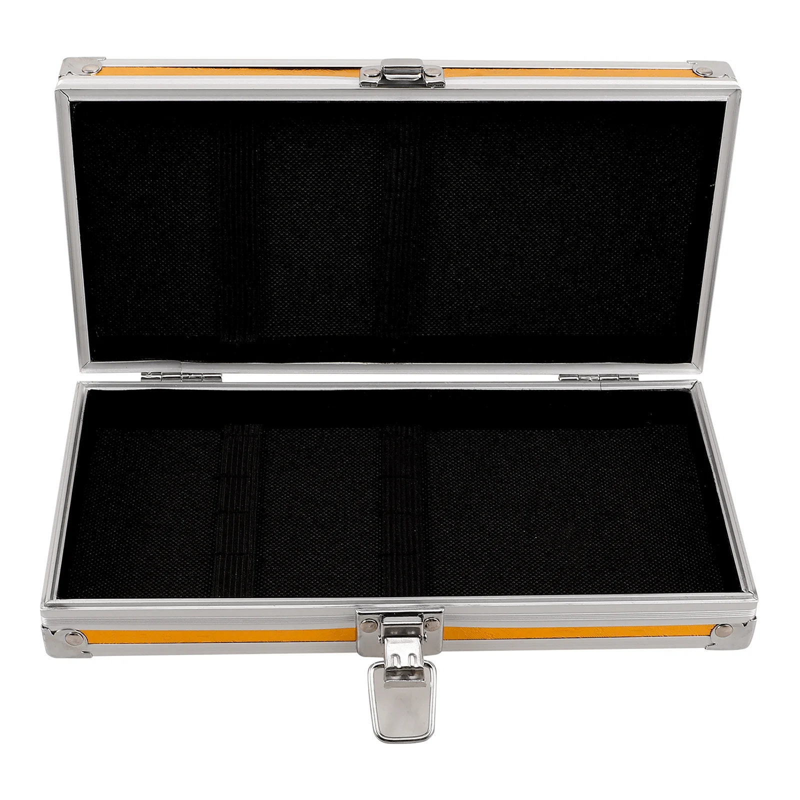 

Aluminum Alloy Tool Box Large Capacity Portable Storage Case Handheld Organizer Multi-Purpose Travel Tool Kit