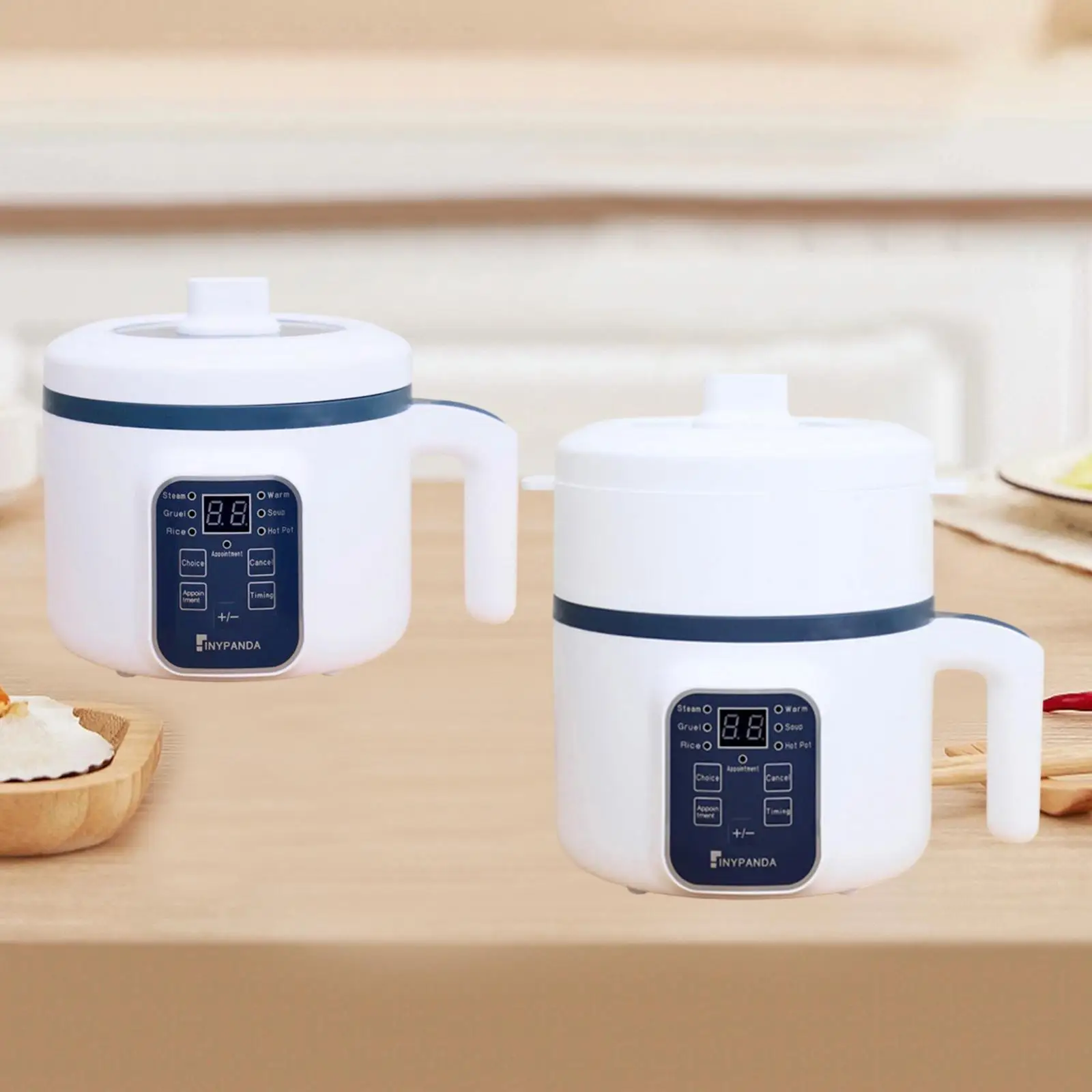 وعاء تسخين كهربائي منزلي سهل الاستخدام لبيض شابو شابو دقيق الشوفان