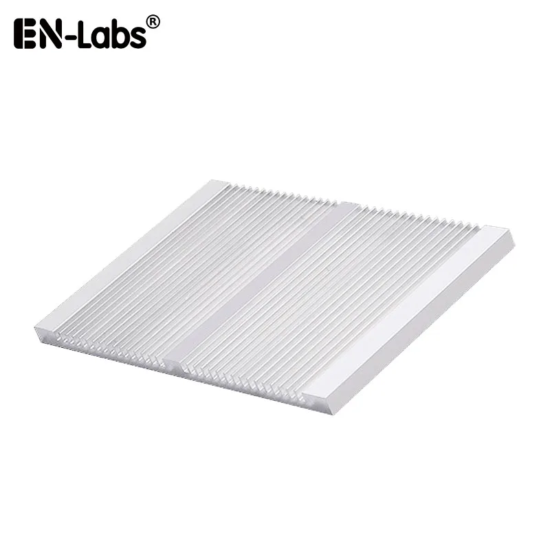 Radiator aluminiowy 160x8mm dla LED,100/200/300mm długość Ultra-cienkiej chłodnicy radiatora dla modułu wzmacniacz wysokiej mocy IC