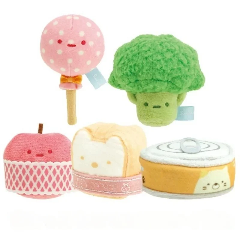 New Anime Sumikko Plush doll toys Supermarket Life series Kawaii kuma mini toast  lollipop Sumikko Gurashi Soft Stuffed Toys