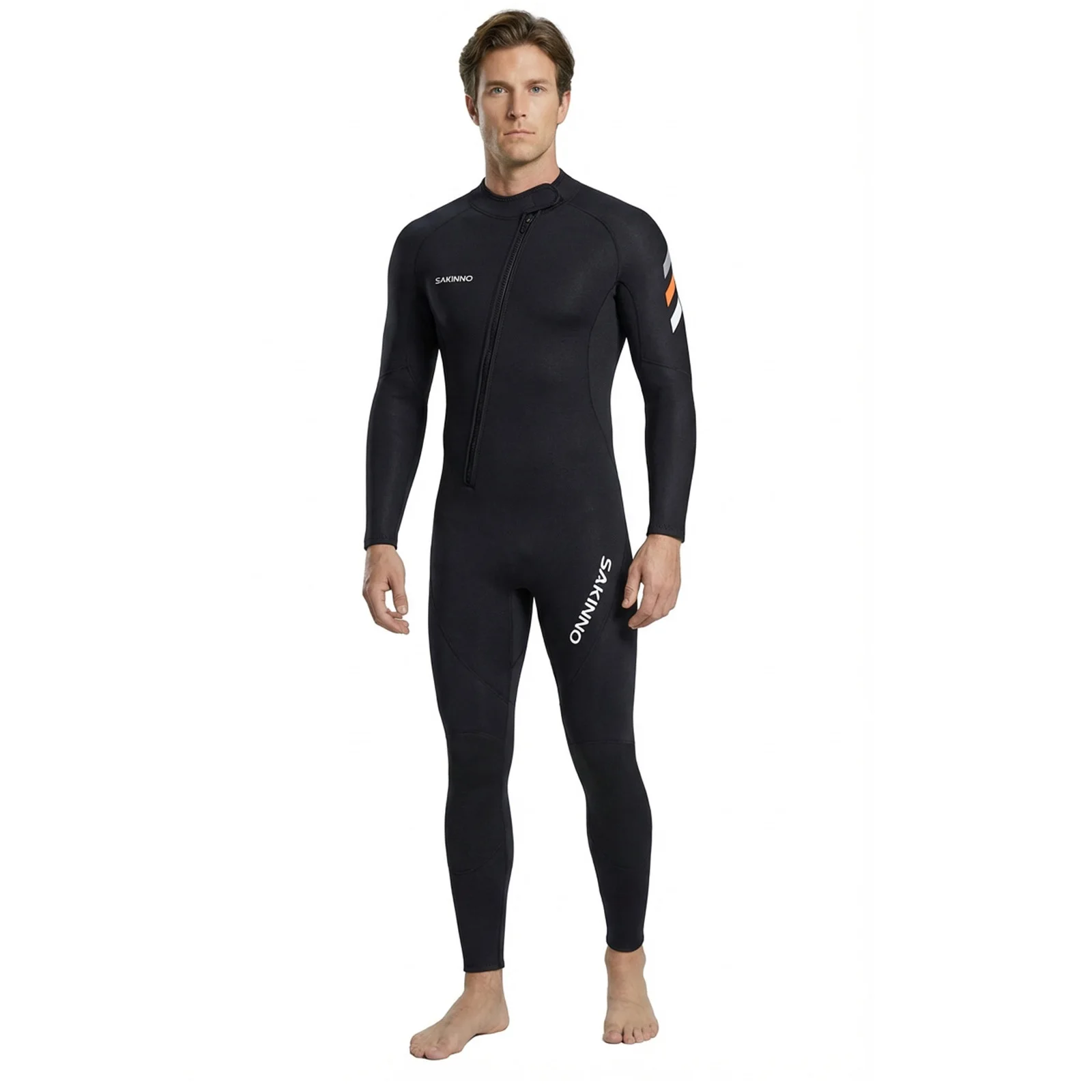 

Мужской цельный гидрокостюм из неопрена 2 мм с длинными рукавами для серфинга, дайвинга, плавания, снорклинга, падлбординга