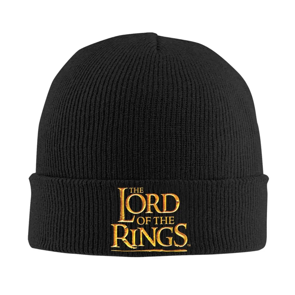 L-Lords Of The R-Rings Knit Hat Casual Caps Men Women Gym Beanie Hats Winter Graphic Thermal Elastic Bonnet Hats