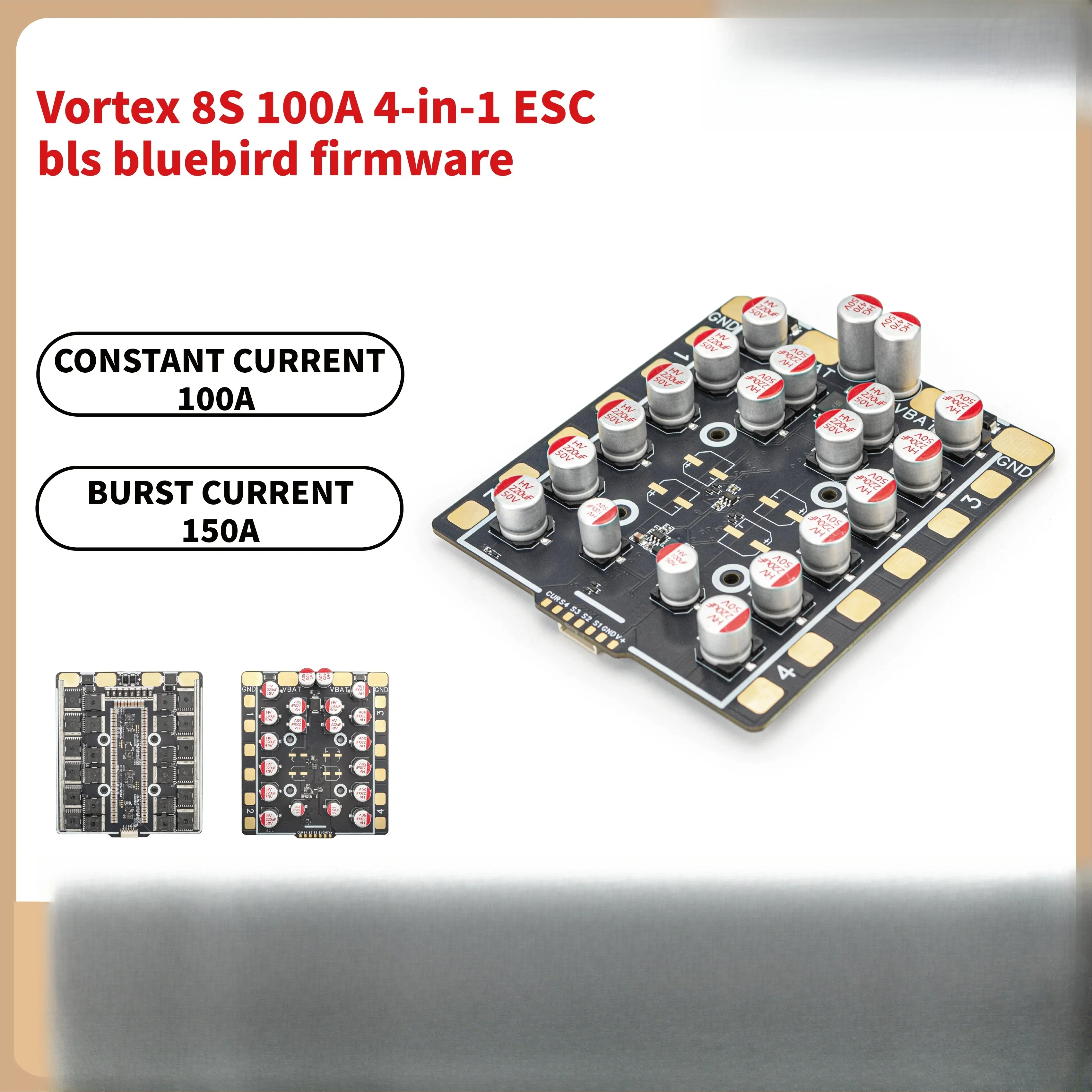 Vortex S100 8s 100a Fpv Esc ( Bluejay)