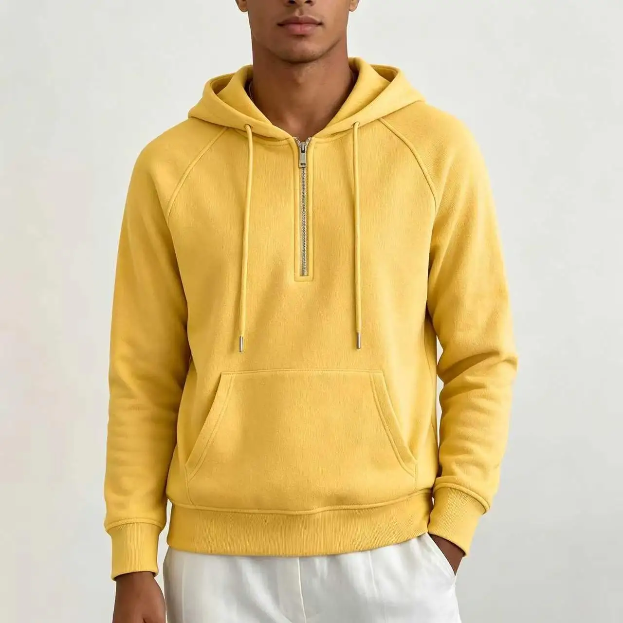 2026 Zipper Hoodies Autumn Winter Men's New Long Sleeve Hooded Sweatshirt Fashion Casual Male Outfit Sportwear Loose Fit Clothes