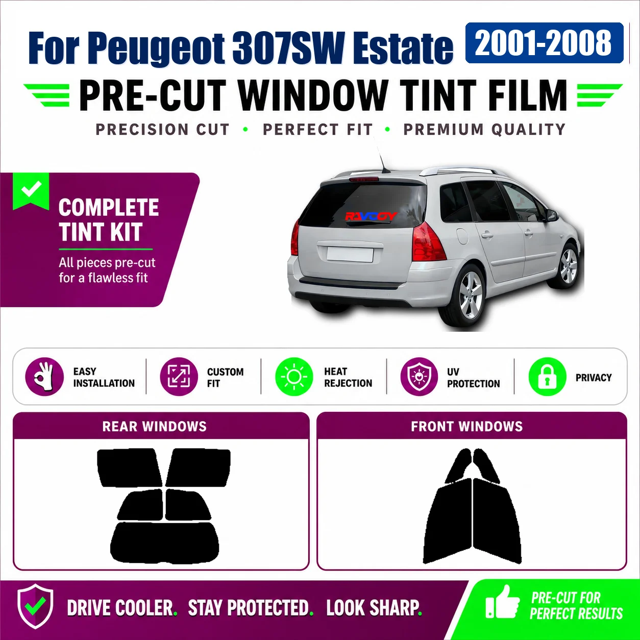 for-peugeot-307sw-estate-2001-2008-tinted-front-rear-side-window-precut-tint-film-precut-glass-kit