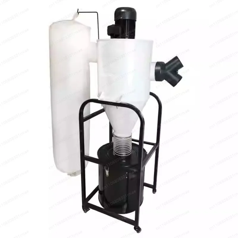 750W-2.2KW Industrial Mobile Bag Filter Dust Collector Cyclone Vacuum Cleaner for Engraving Machine Dust Extractor