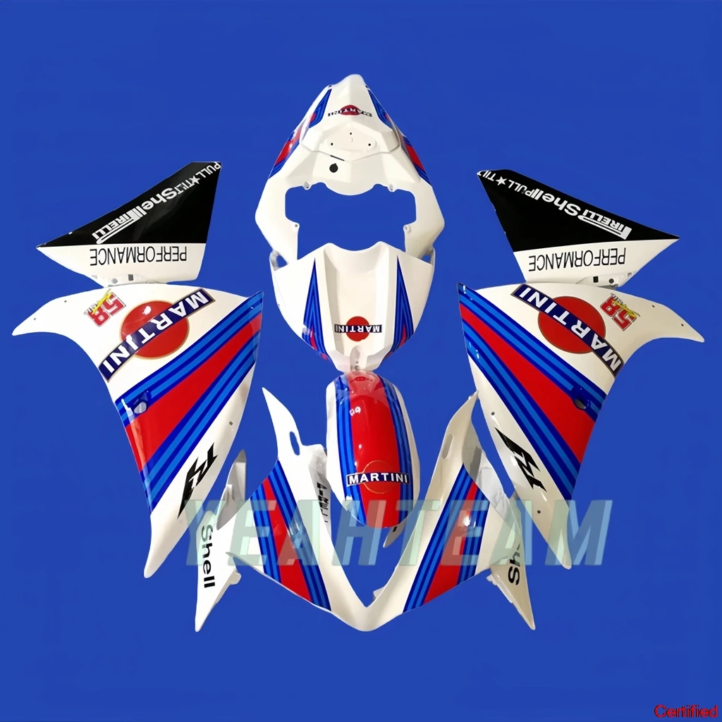 New YZF R1 09 10 11 12 Fairing Kit for Yamaha YZF R1 2009 2010 2011 2012 Motorcycle ABS Bodywork Set Complete Parts