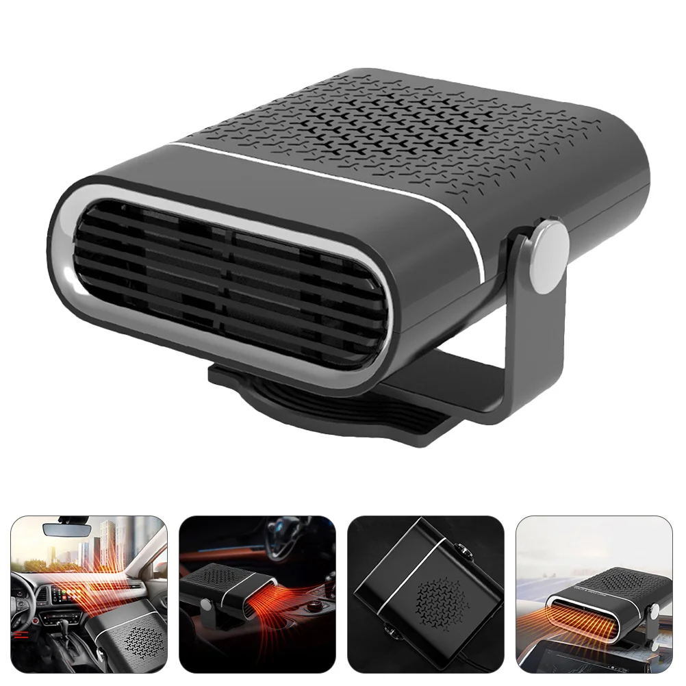 

Heater Portable Vehicle Dryer Defogger Adjustable Durable Car Defroster Copper Windshield Auto