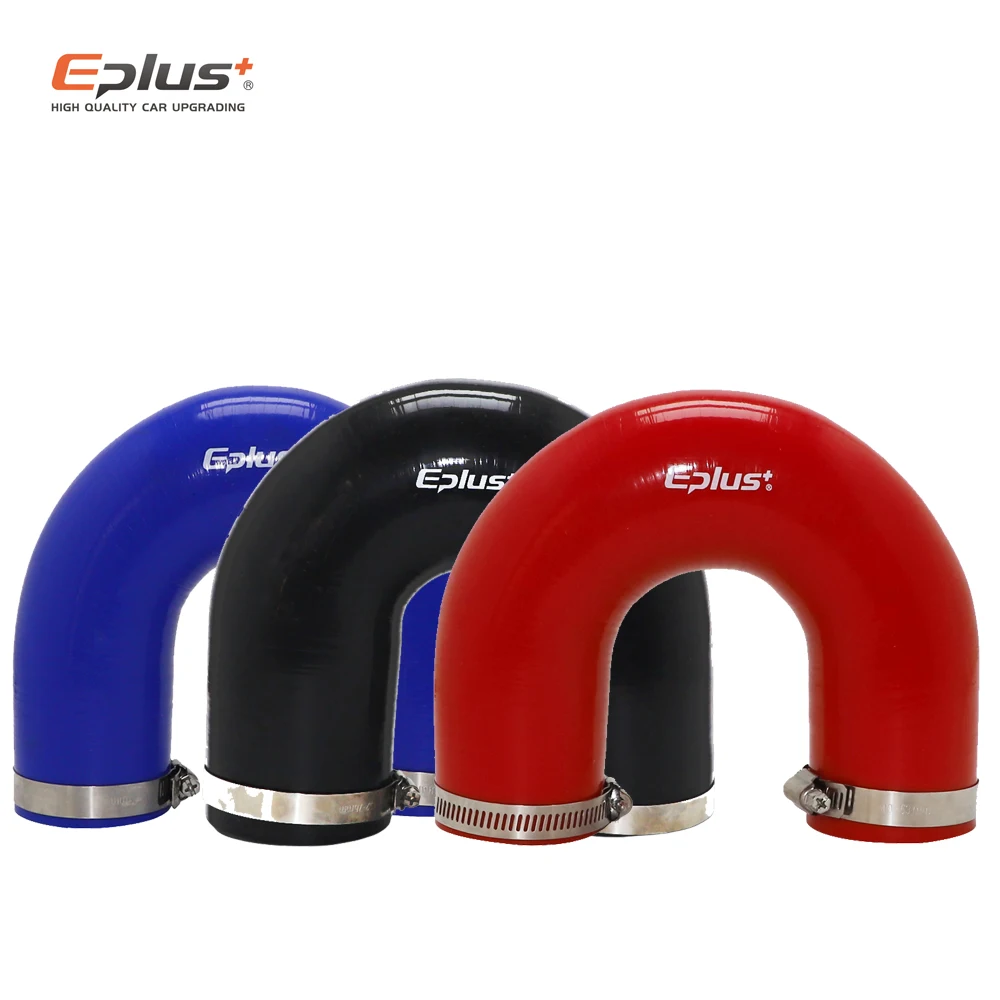 

Силиконовый U-образный соединитель для трубок на 180 градусов, редукционный адаптер для труб, черный, красный, синий, высокотемпературный, из силикагеля