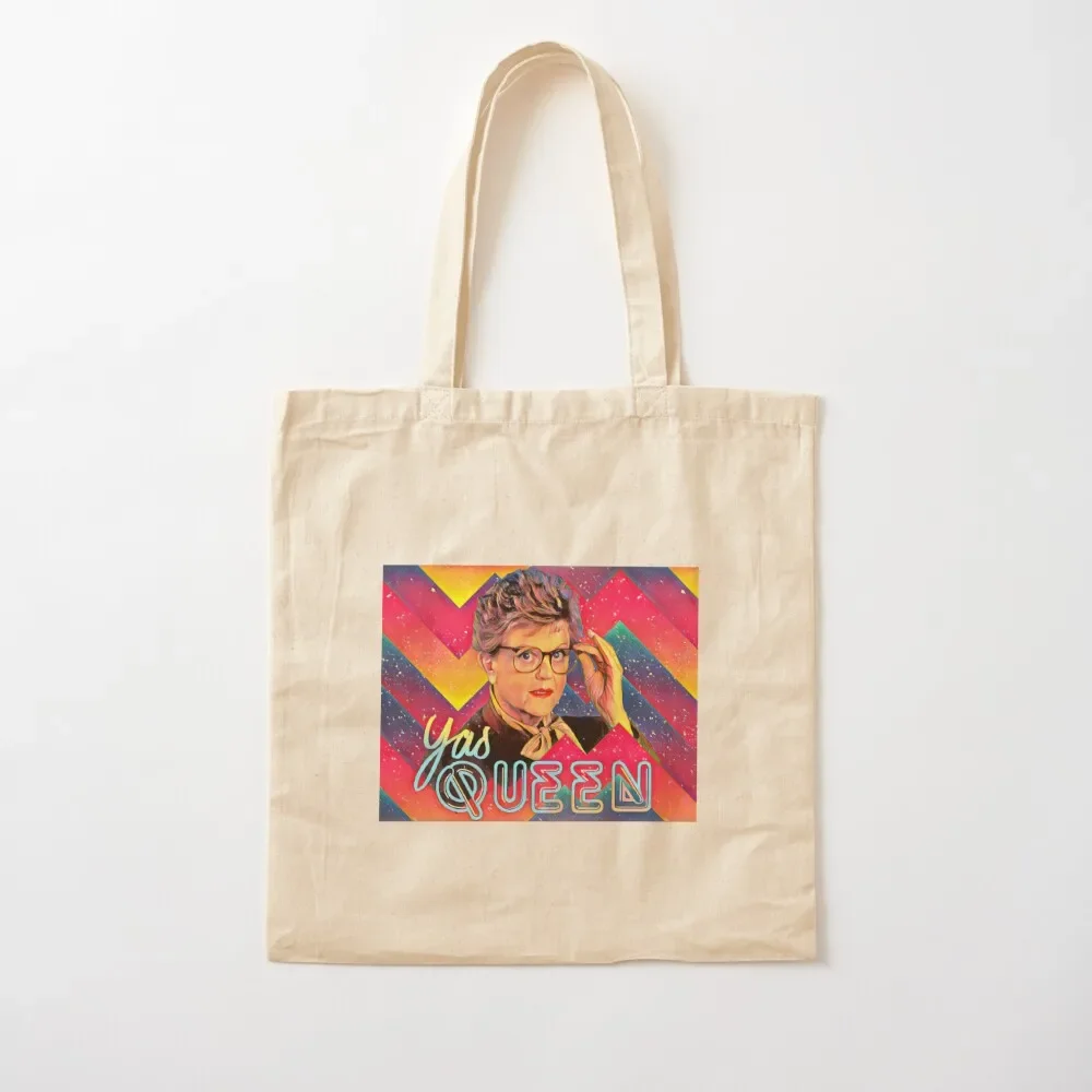 

Yas to the Queen Jessica Fletcher Tote Bag custom bags shopper bags for women Bag
