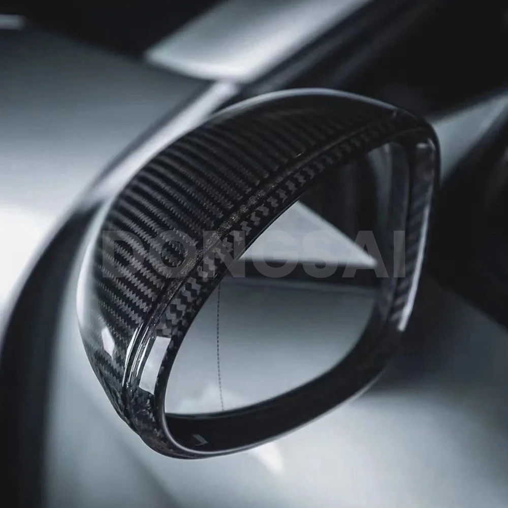 Left Hand Drive 982 OEM Style Prepreg Carbon Fiber Mirror Cover for Porsche 718 Boxster/Cayman 2016+