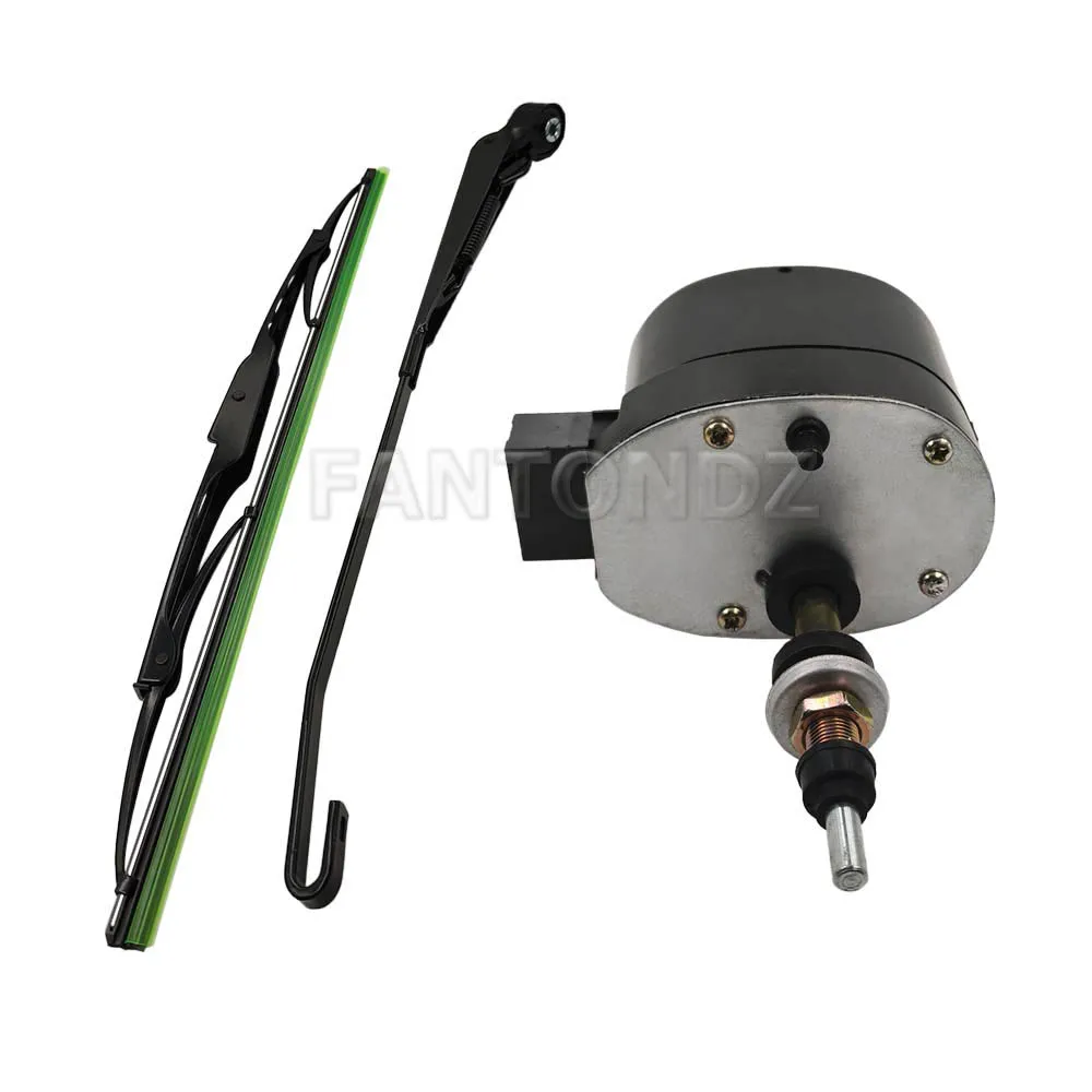 Windscreen Wiper Motor 105° Arm Blade Wiper Motor Universal For Tractor Boat Oldtimer Classic Car 12V NEW