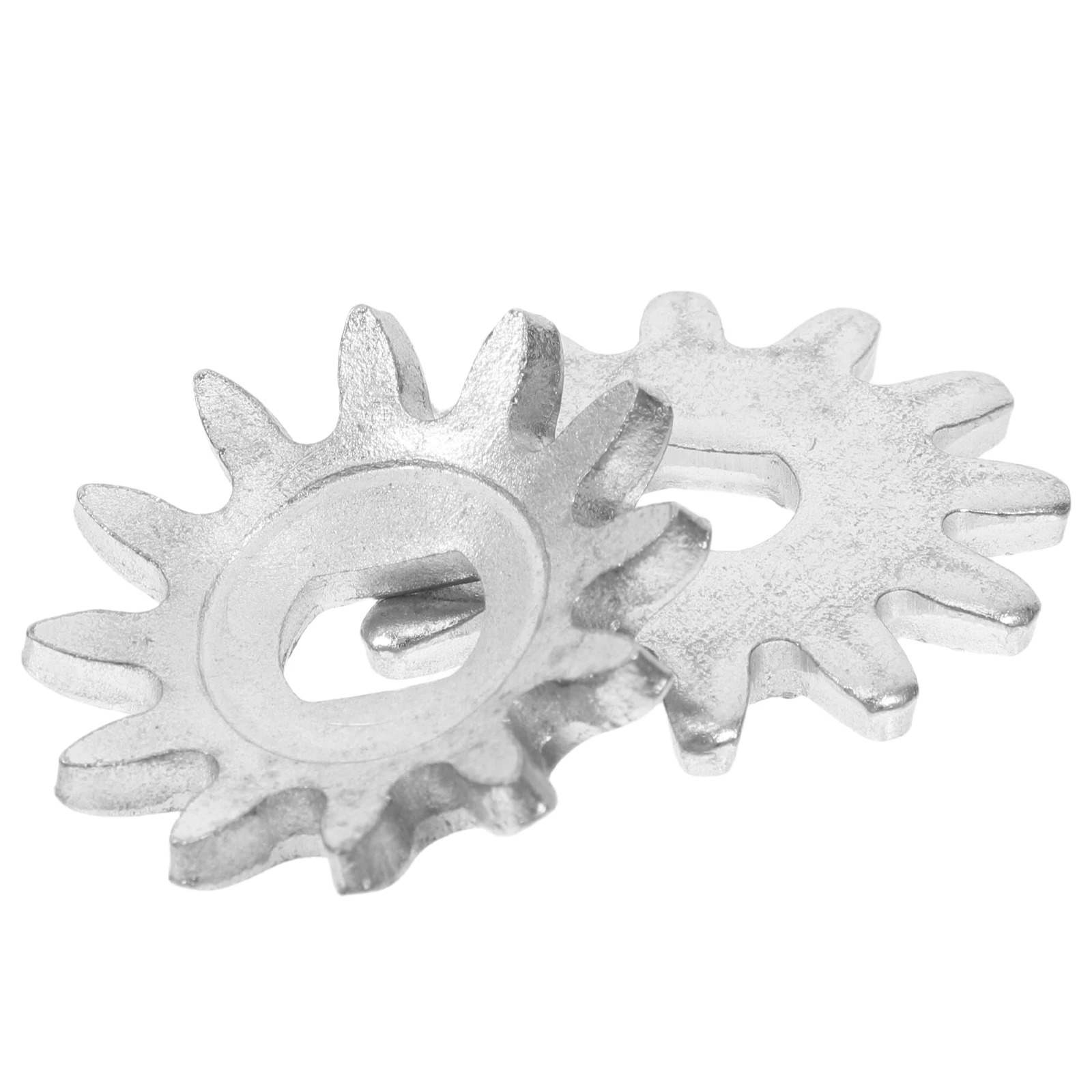 

2Pcs Horizontal Hydraulic Jack Gear Repair Kit Metal Small Gear Handle Grip for Car Jacks Silver 42Mm Replacement Parts