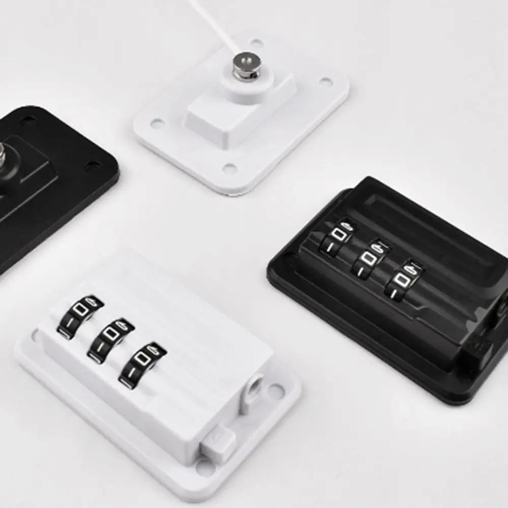 Anti-pinch Hand Safety Lock Adjustable Unisex Protection Cabinet Lock No Drilling Window Digital Password Lock for Home