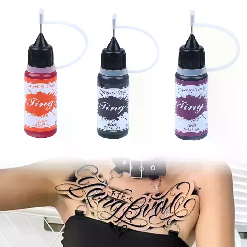 Easy-to-Apply Colorful Tattoo Juice Paste for DIY Body Paint Long-Lasting Finish for Parties and Special Occasions