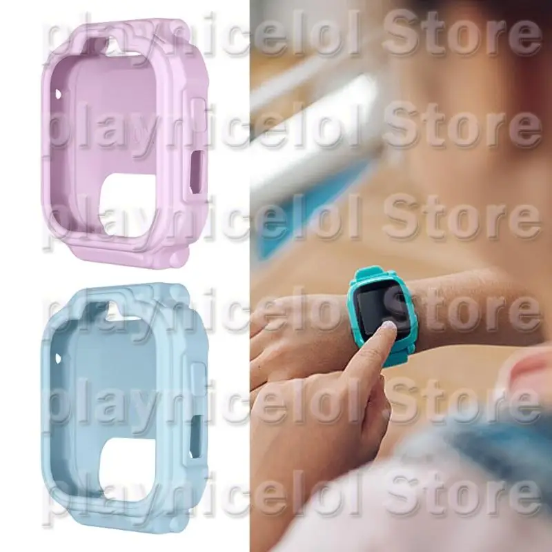 E8BA 시계 커버 360 10X 스크래치 스크래치 스크래치 스크래치 스크래치 스크래치 실리콘 케이스 전체 커버리지 소프트 하우징 시계 보호기 범퍼 쉘