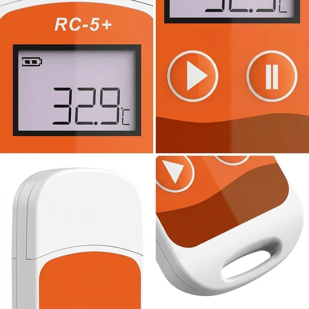 IP67 Waterproof Temperature Logger for Cold Chain Monitoring with User-Adjustable Interval and Onboard LCD Readout