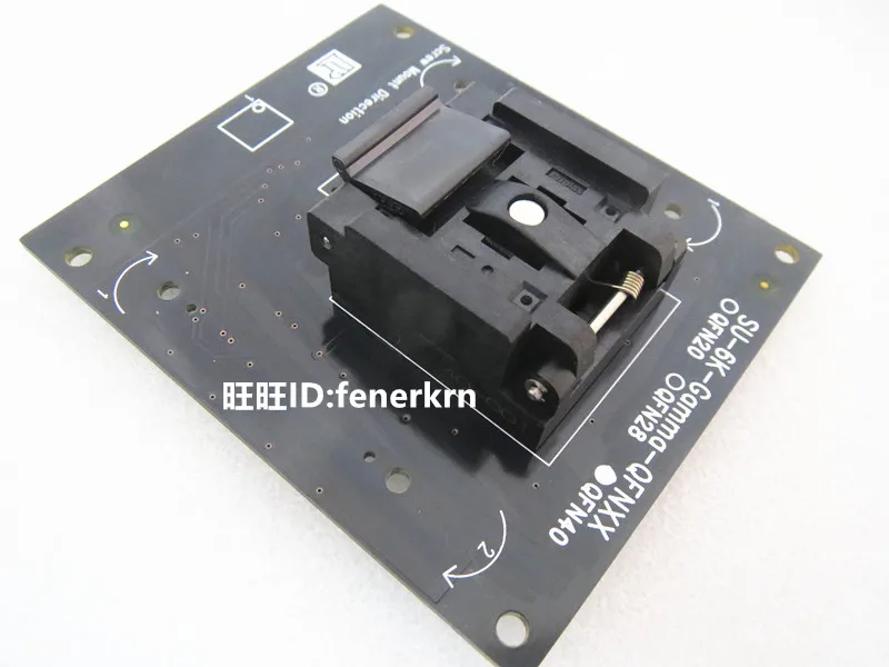 

SU-6K-Gamma-QFN40 IC testing seat Test Socket test bench