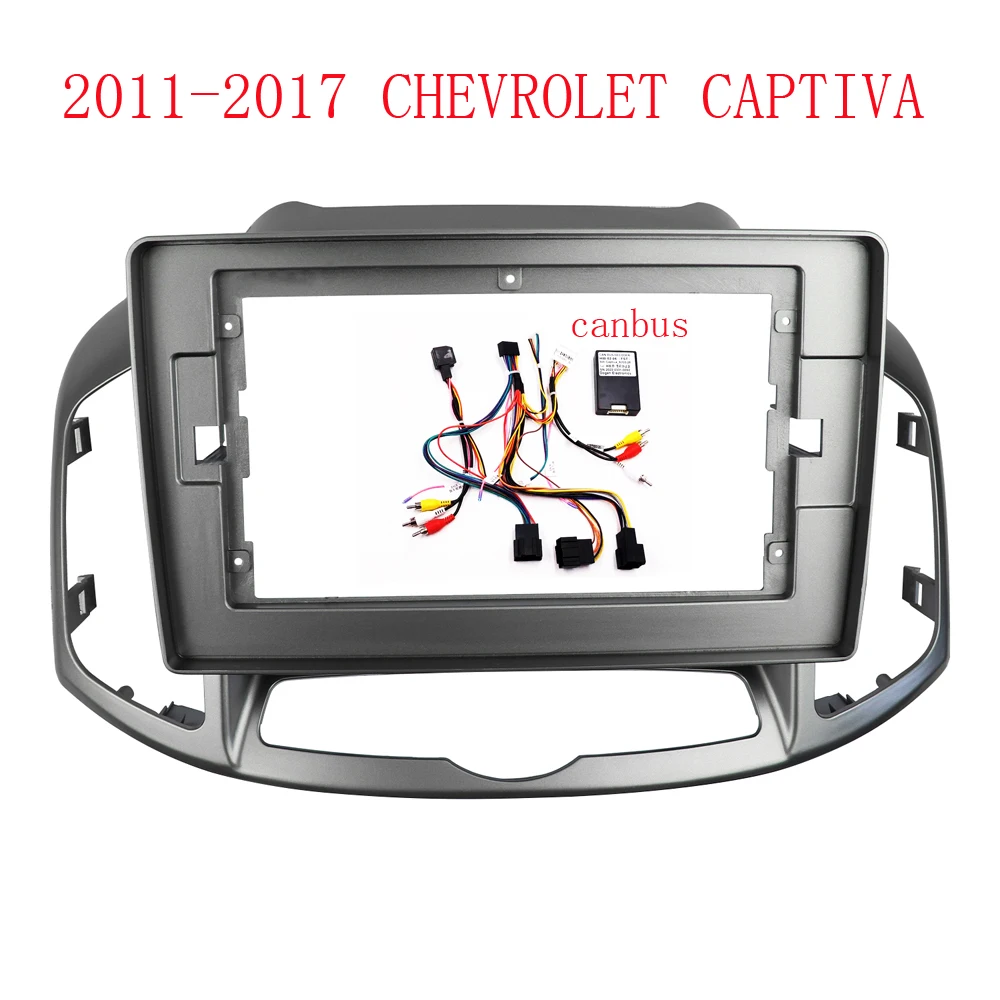 Car Radio Facia For Chevrolet Captiva 2012-2017 Auto Stereo Dashboard Panel Mount Frame Kit Center Console Holder