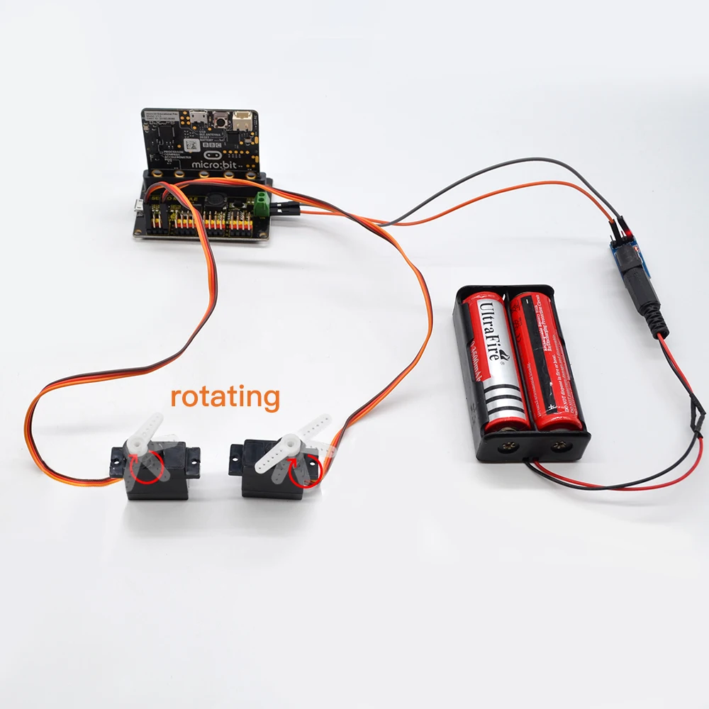 Keyestudio 16-channel PCA9685PW SERVO Shield Micro USB Port DC 5V Control 16 Servos For Micro:bit