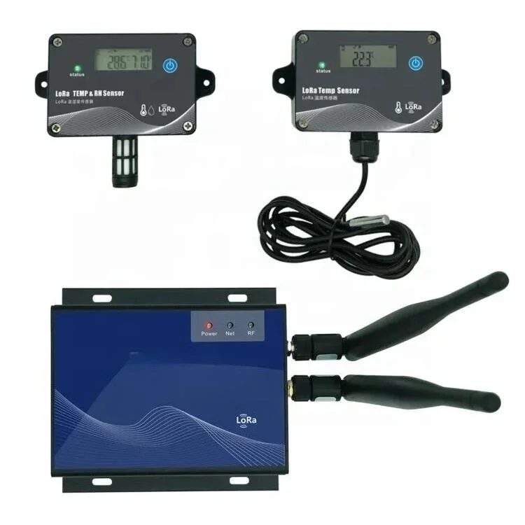 Cross-border Intelligence Farm Iot Solution WiFi Lora Gateway For Temperature Humidity Monitoring LoRawan Sensor