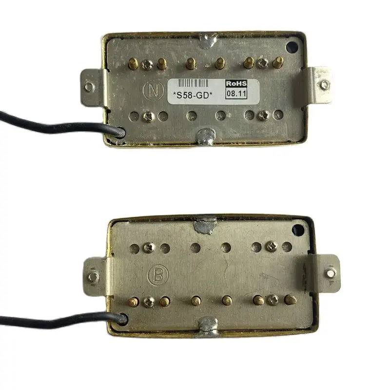 Made in Korea One Set Electric Guitar Pickups Genuine and Original Ibanez Super 58 Golden S58