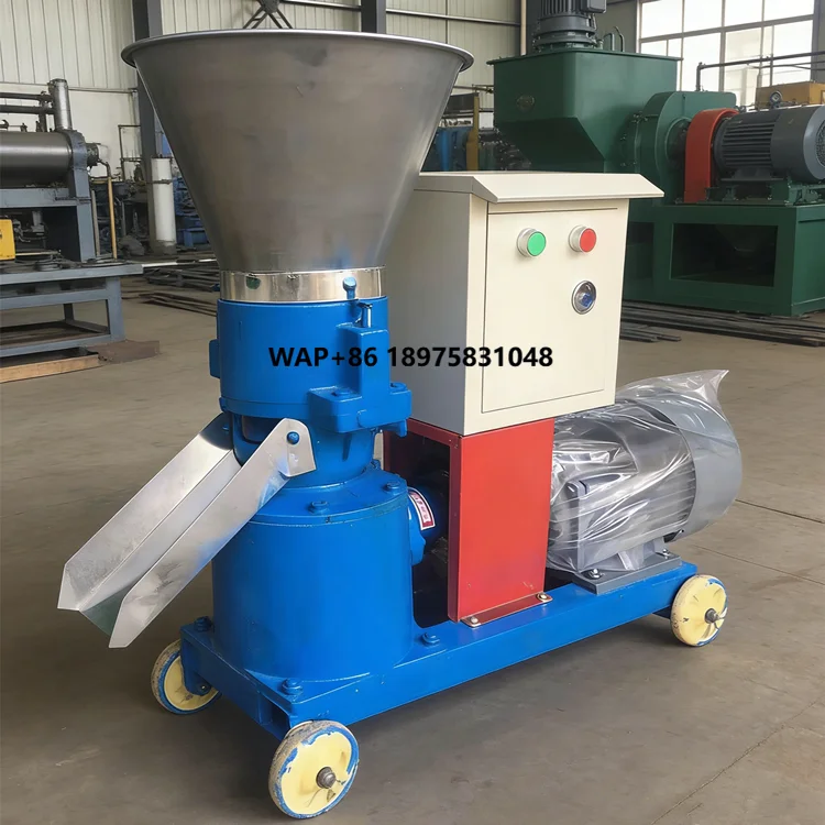 

Sheep Poultry Cattle Feed Pellets Machine Animal High Productivity 220V/380V Livestock Farm Equipment Low Noise