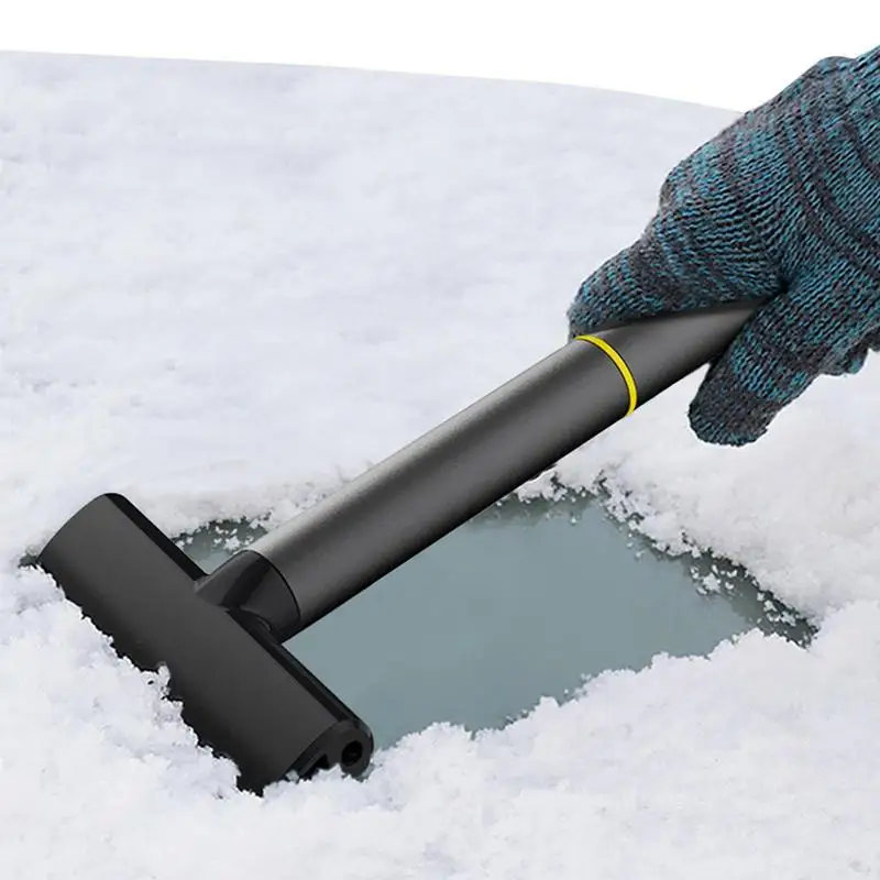 Grattoir à glace multifonction pour voiture, grattoir à livres, dissolvant de glace léger pour film de verre, eau et neige, prise en main confortable pour camion et SUV