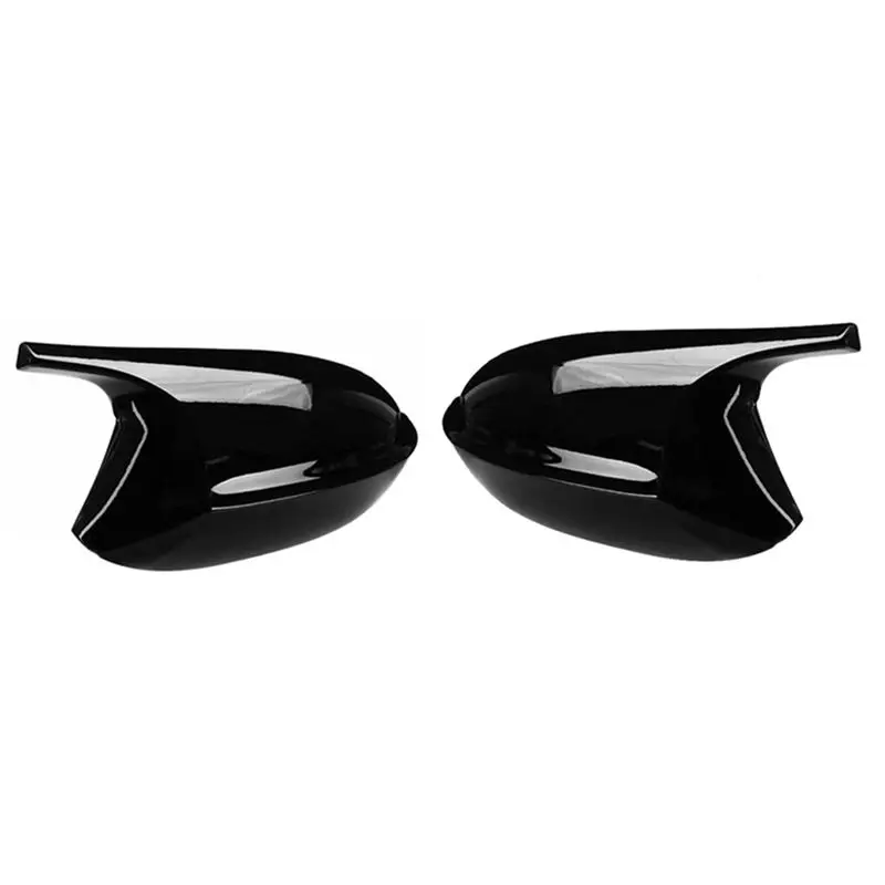 

A65P-Car Styling Black Side Rearview Mirror Cap Cover Rear View Mirror Covers Direct Replace For BMW Z4 E89 2009-2016 Car Spare