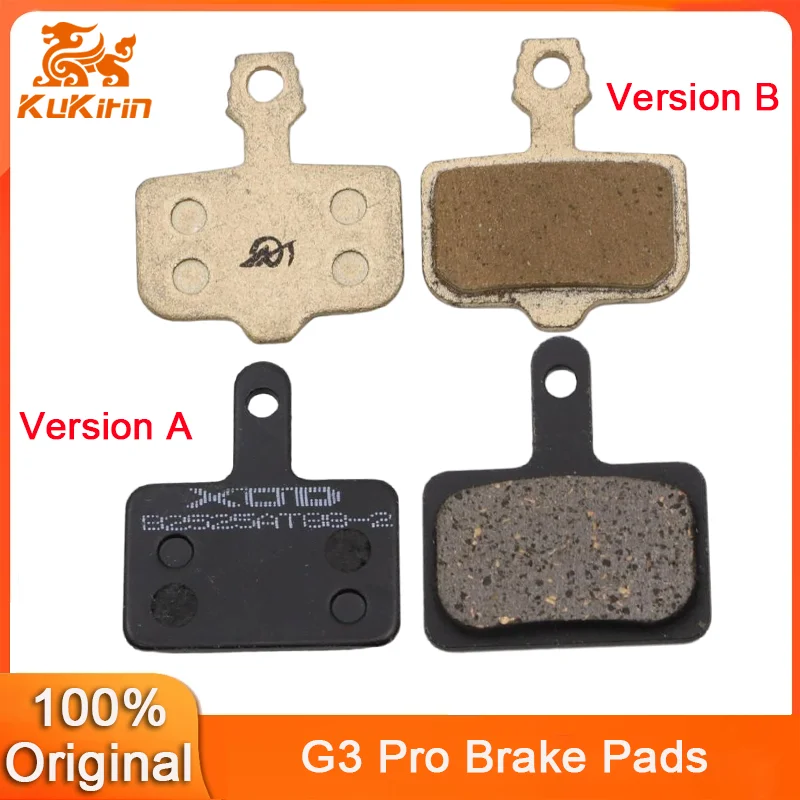 Plaquettes de frein d'origine pour KuKirin G3 PRO plaquettes de frein pour Scooter électrique Version A & B semi-métallique hydraulique Kugookirin remplacer la pièce