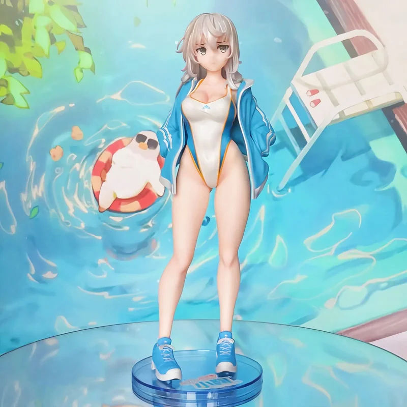 

In Stock 2025 New Original Sexy Koikoi Sakura Xiao Ju Manager of The Aojiao Swimming Department Products 27cm Figure Model Toy