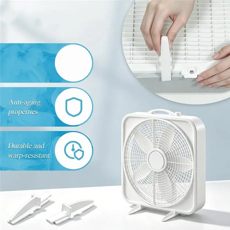 ABYN-Stable Fan Holder 4 Pcs Box Fan Feet For Lasko 20