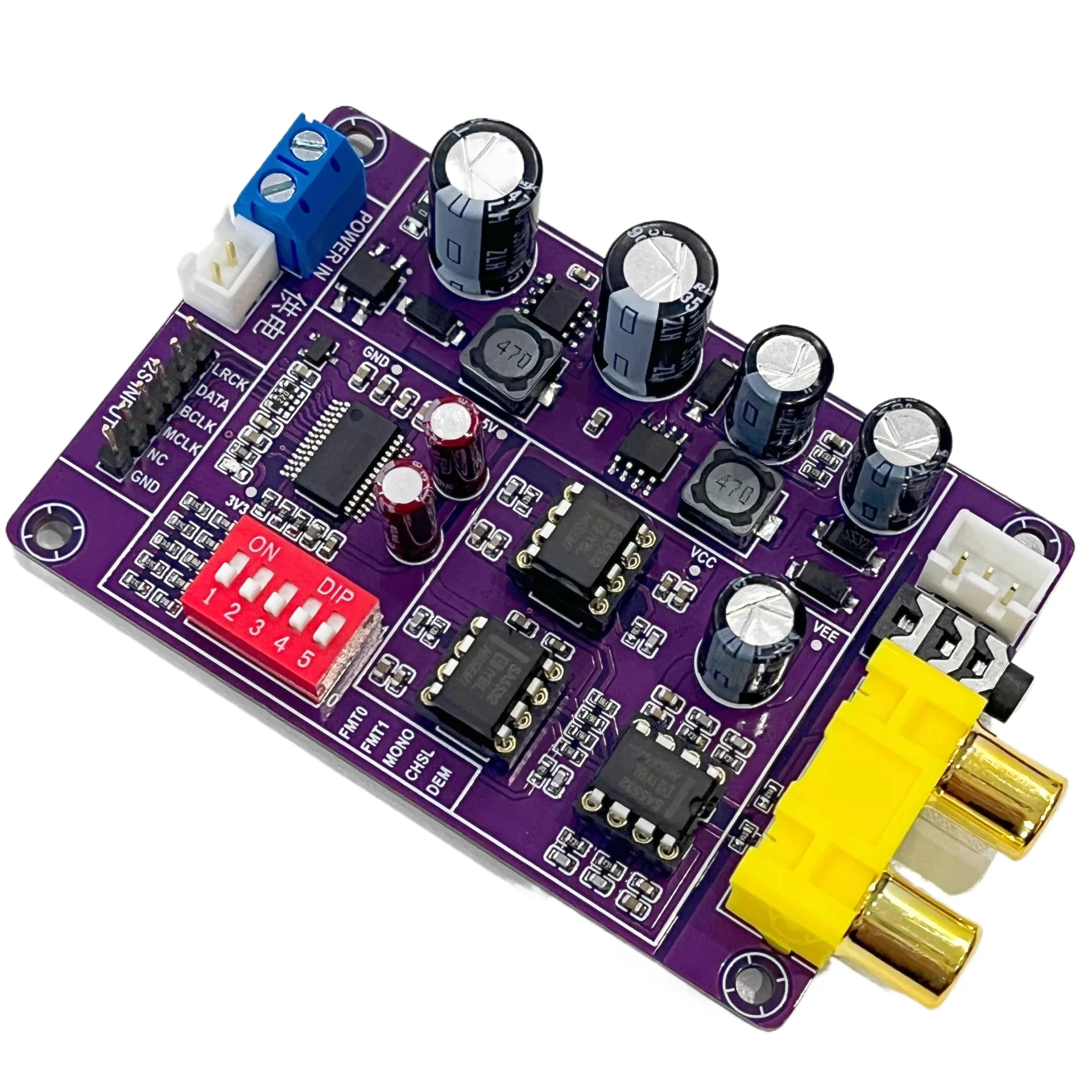 

PCM1794A Audiophile DCA Decoding Board