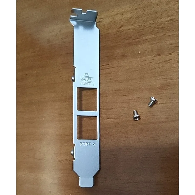 For Supermicro AOC-SGP-i2 PCI-E Dual Port Gigabit Ethernet Card I/O IO Shield Back Plate Bezel Baffle Bracket