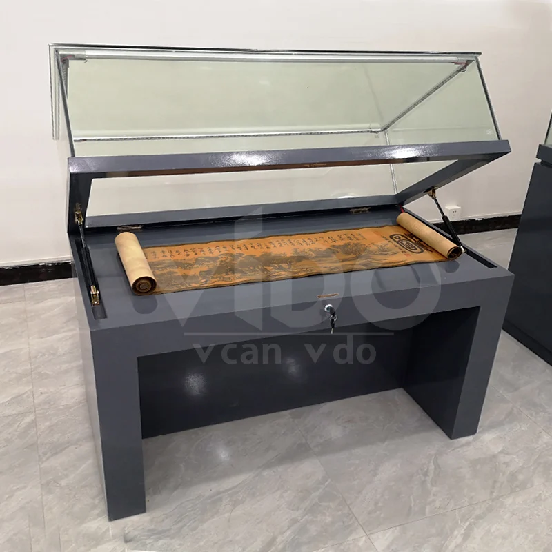 

custom.museum pedestal display showcase small glass for museum equipment eyeglasses display cabinet