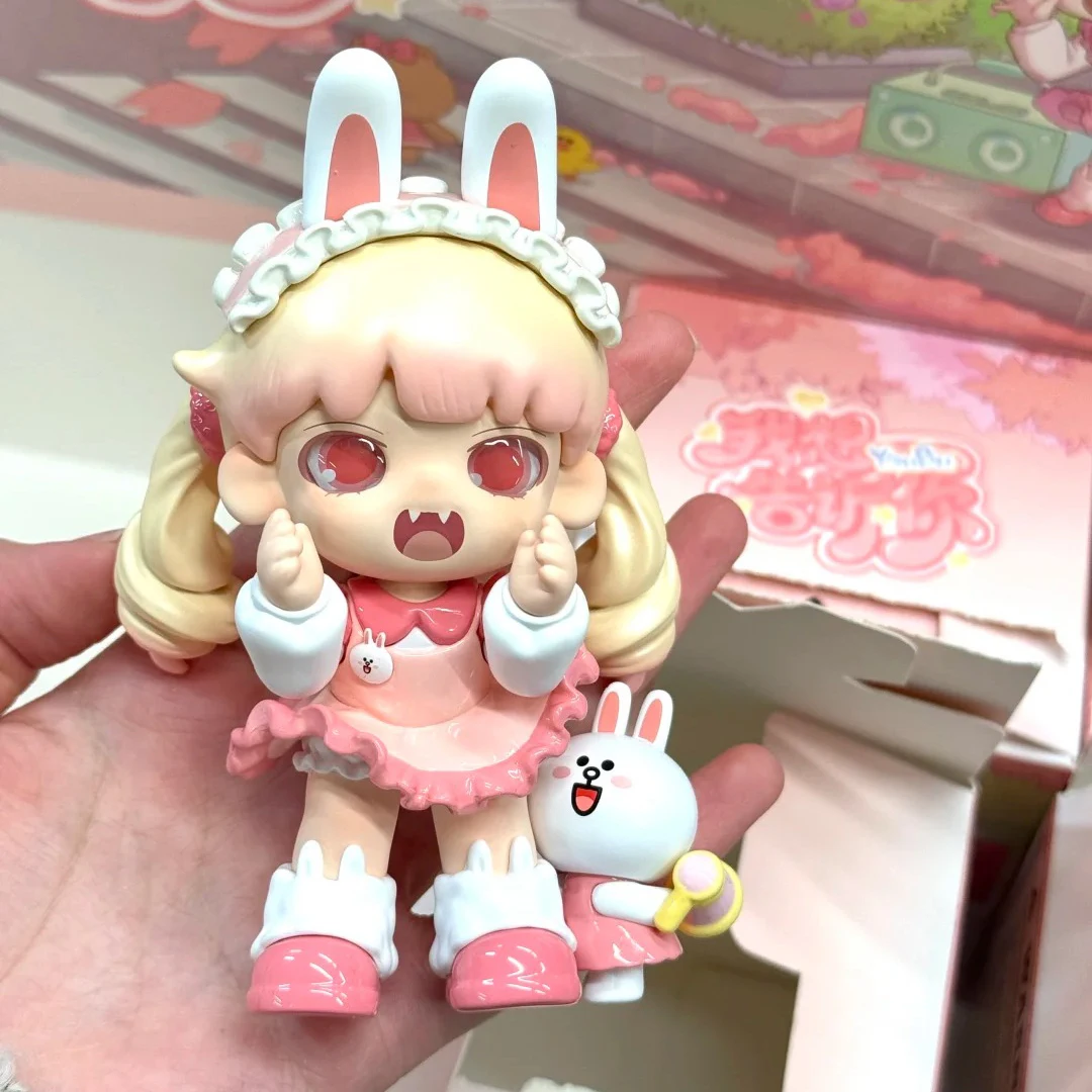 

Genuine Youbu V4 I Have Something To Tell You Series Blind Box Cute Girl Collectible Doll Desktop Decor Girls Surprise Gift