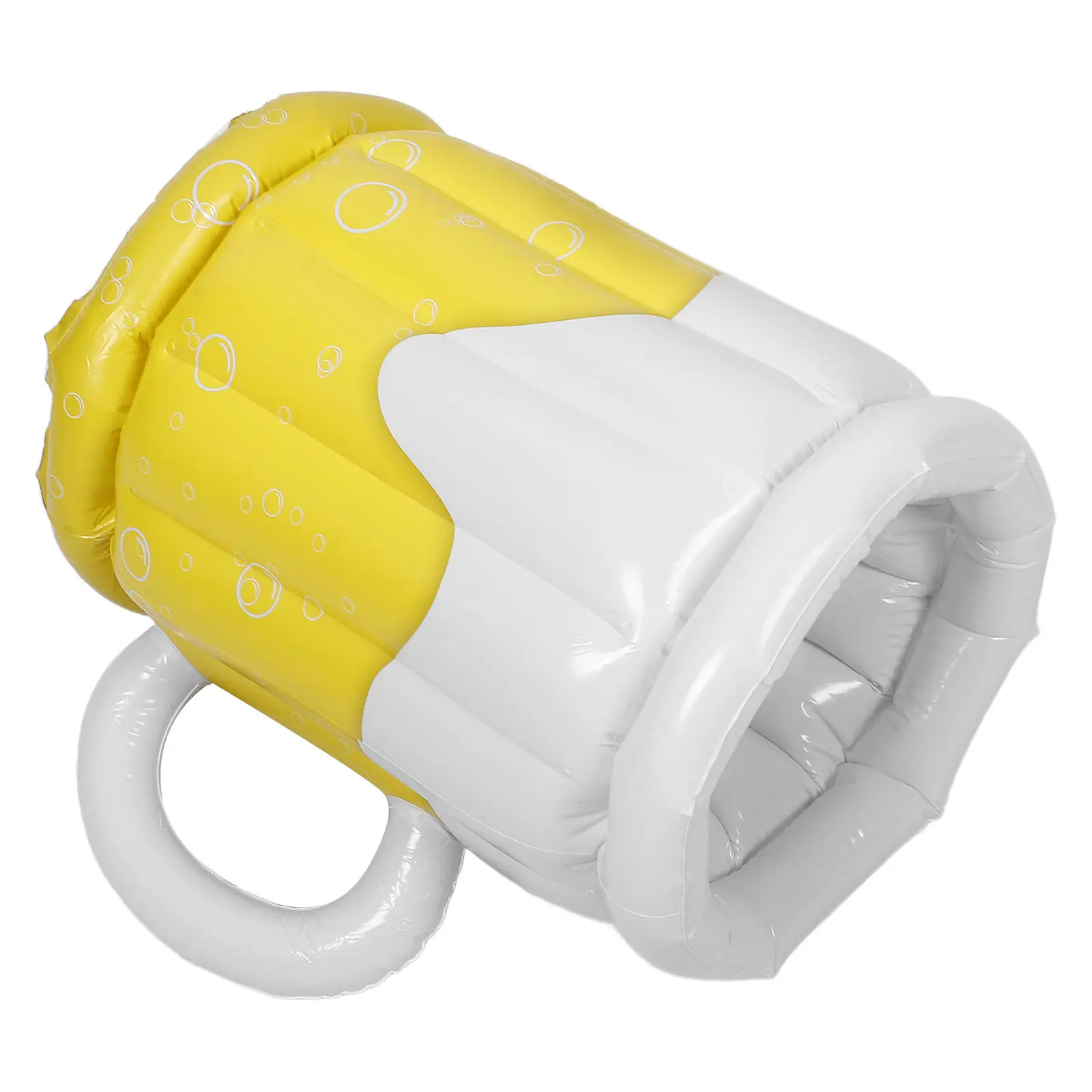 Inflatable Ice Cube Bucket Creative Beer Cup Design Summer Party Supplies Cold Drink Cooler Outdoor Beach Pool Party Decoration