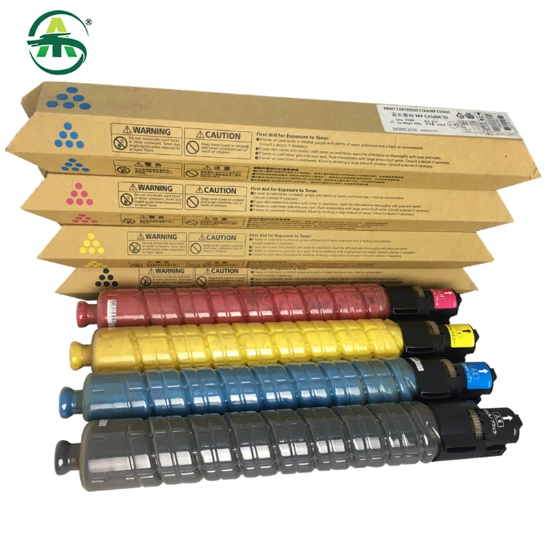 4 قطعة/مجموعة MPC4500 خرطوشة الحبر لريكو أفيسيو MP C3500 C4500 Gestetner DS C535 C545 مسحوق تلوين البشرة CMY360 BK450g #2