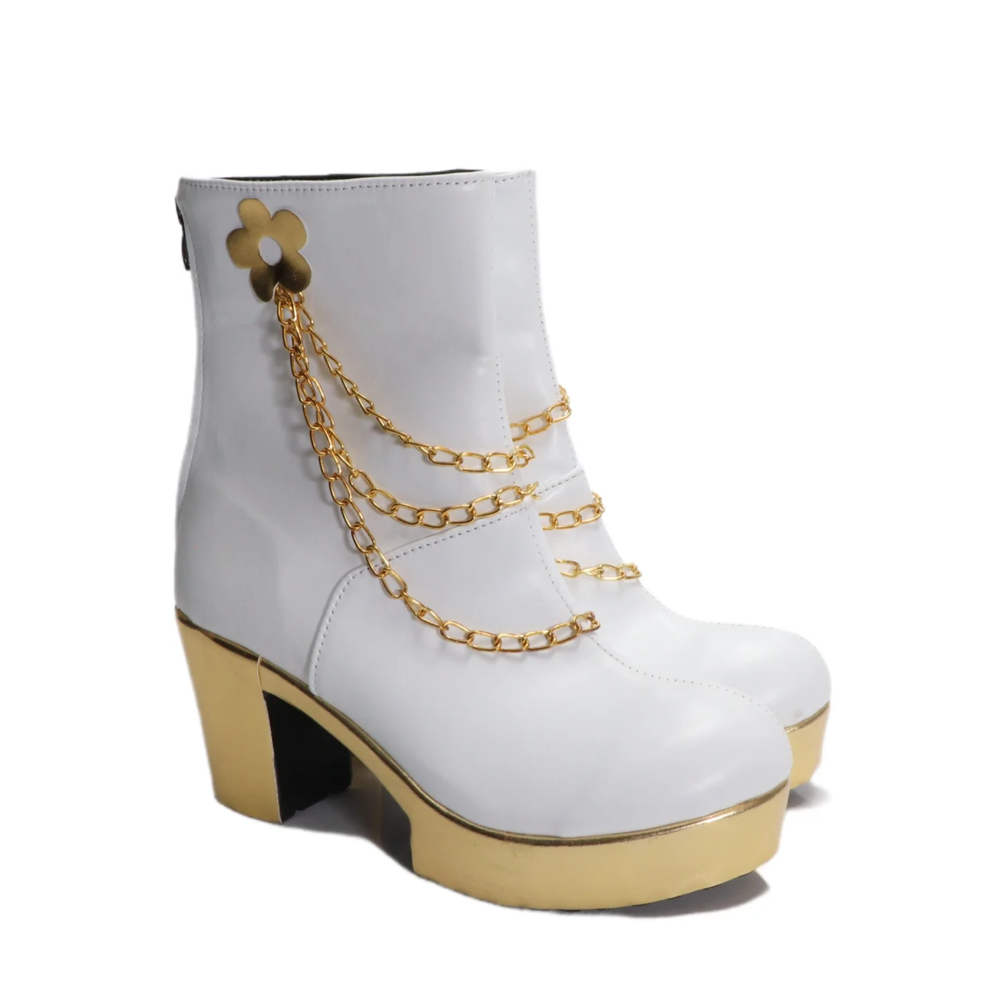 Anime Demon Hunters Mira Scarpe Cosplay Stivali KPOP Huntrix Scarpe da performance sul palco per donna Uomo Halloween Carnevale Festa Propss