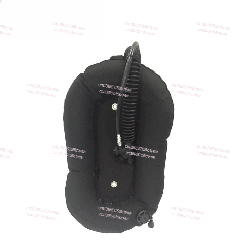 

Buoyancy Compensator Professional Diver Gear,Black 30Lbs Scuba Diving Snorkeling Donut Wing Single Tank