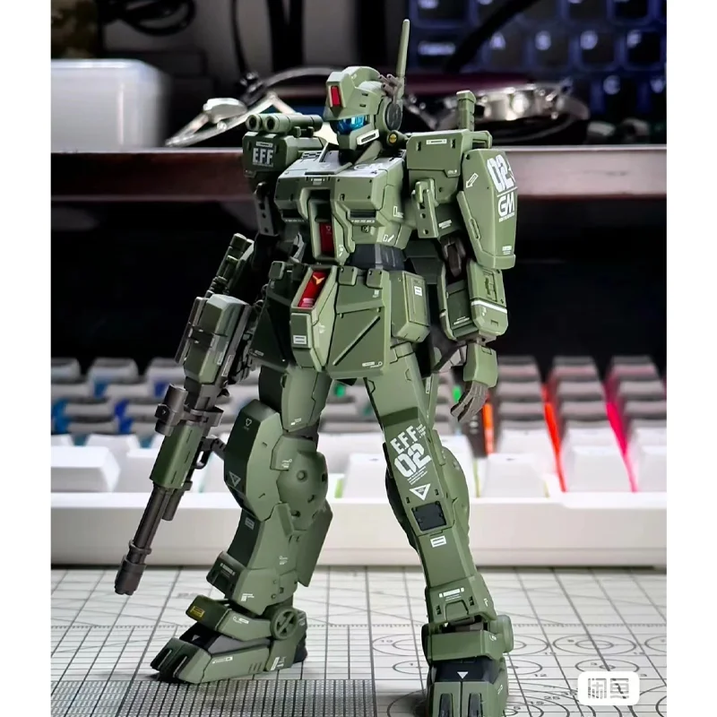 XFS model Hg 1/144 RGM-79S Gm Spartan Assembly Model Movable Joints High Quality Collectible robot kits Models Kids Gift