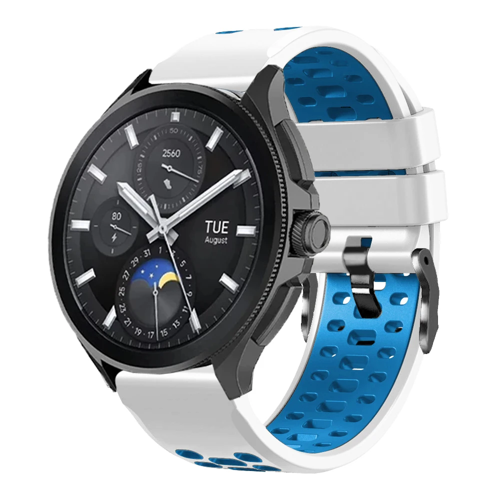 حزام سيليكون لساعة Xiaomi Watch 2 Pro، سوار معصم، حزام معصم بديل، أربطة ساعات، S3، S2، S1، Active، S1 Pro، 22 ملم