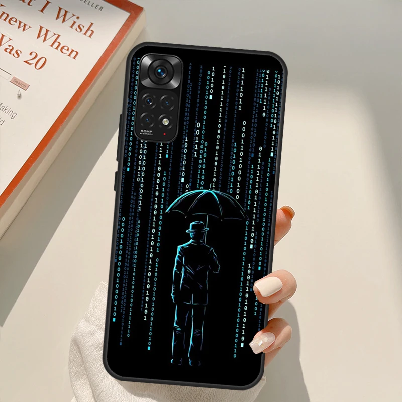 The Matrixs Matrix Dictionary Case For Xiaomi Redmi Note 10 8 9 11 Pro 8T 9S 10S 11S Redmi 10C 9C 9A 9T K50 K40 Gaming